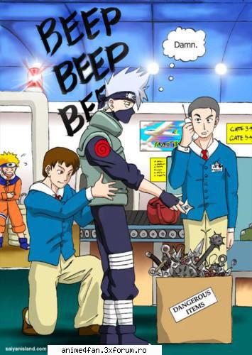 asta seamana cu or zbura oamenii! kakashi